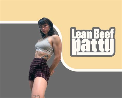 lean beef patty